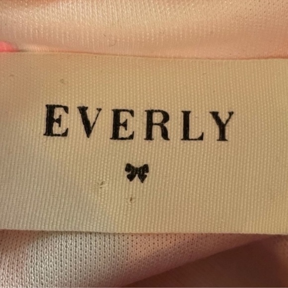 Everly pink floral high neck sleeveless aline swing garden party dress medium - Picture 9 of 11